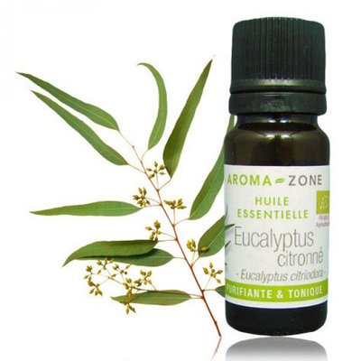 AROMA-ZONE 10-100ML 有機 檸檬尤加利 精油 Eucalyptus citronné BIO