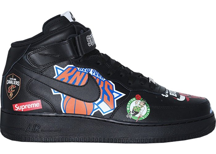 supreme x nba x nike air force 1 mid