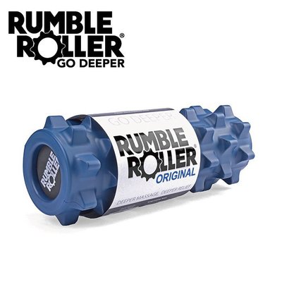 樂買網 Rumble Roller 深層按摩滾輪 狼牙棒 短版33cm 標準版硬度 代理商貨 正品 贈1襪