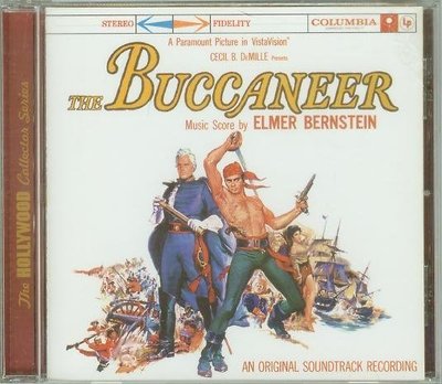 [原聲帶]-"大海盜(The Buccaneer)"- Elmer Bernstein(44-1),美版