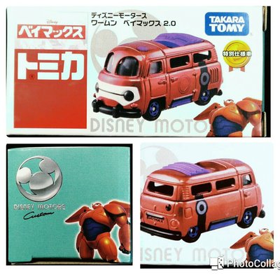 日本 TAKARATOMY 迪士尼 TOMICA 大英雄天團 電影 機器人 杯麵 特別仕樣車 合金車