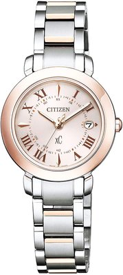日本正版 CITIZEN 星辰 xC ES9445-57W hikari 手錶 女錶 電波錶 光動能 日本代購