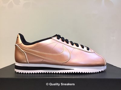 現貨 - Nike Wmns Cortez Leather 復古 阿甘鞋 玫瑰金 女段 807471 990