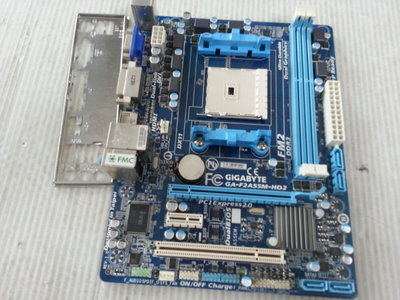 【 創憶電腦 】技嘉 GA-F2A55M-HD2 DDR3 FM2 腳位 附檔板 直購價 400元