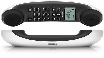 PHILIPS 飞利浦 M5501WG 電話機 室內電話 家用電話 高貴典雅 無線數位電話 造型設計m888