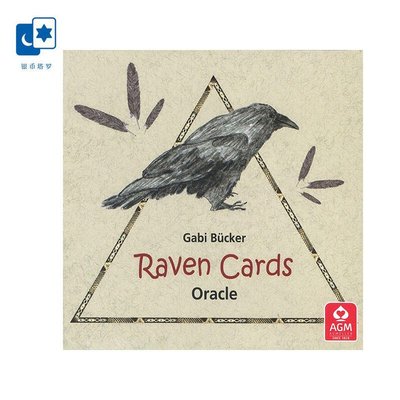 易匯空間 卡牌遊戲進口正版渡鴉神諭卡Raven Cards Oracle 進口神諭卡牌桌游非TAROTYH1014