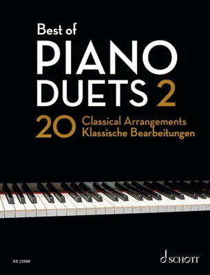 【愛樂城堡】鋼琴譜=23588古典傑作典藏精選鋼琴二重奏譜2(四手聯彈) Best of PIANO DUETS