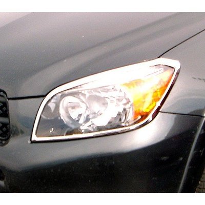 【JR佳睿精品】3代 Toyota 豐田 Rav4 XA30 2005-2008 鍍鉻大燈框 前燈框 大燈 改裝 配件