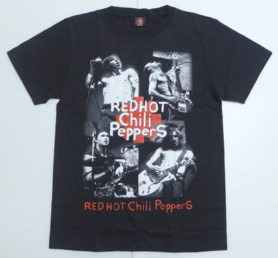 【Mr.17】Red Hot Chili Peppers 嗆辣紅椒 進口搖滾短袖T恤 T-SHIRT (H117)