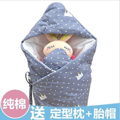 促銷打折 新生的兒包被冬天加厚睡袋兒童冬季超厚防驚跳寶寶兩用加大外出