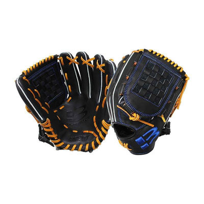 棒球帝國- BRETT 頂級藍標棒球手套 GB-BL-120 內野/投手用 黑色