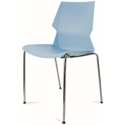 【CH97-01】造型椅(藍色)#JS-D23B