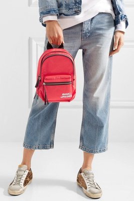Coco 小舖 MARC JACOBS Trek Pack Mini Nylon Backpack 紅色迷你尼龍後背包