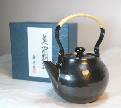 SHINKO~日本製造~新光堂~BC103~0.37L~銅製~鎚目~急須~純銅泡茶壺~日本製~超商取貨免運~