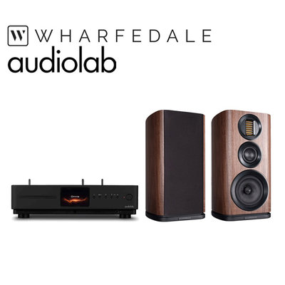 Audiolab Omnia (all-in-one) 綜合擴大機 + Wharfedale EVO 4.2 喇叭