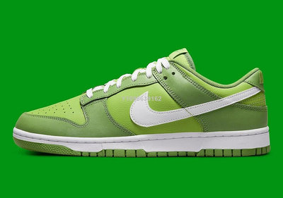 Nike Dunk Low Vivid Green 橄欖綠 青蘋果 綠白 低幫休閒滑板鞋DJ6188-300公司級