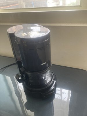 德國 百靈 咖啡機 咖啡壺  BRAUN  黑色  4人 0.4L(KF-12 KF12)