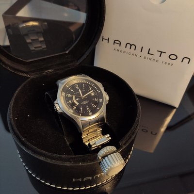 sold漢米爾頓Hamilton khaki navy gmt diver世界時區手錶機械錶 automatic watch eta2893 2892機芯 軍錶
