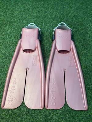 APOLLO BIO FIN 粉紅 潛水/浮潛 生化蛙鞋 SIZE S 9成新 已改彈簧扣 有擦痕