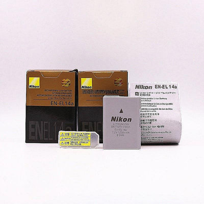 原廠Nikon尼康EN-EL14a電池D5300 5200 D5100 D3300 3200 D3100