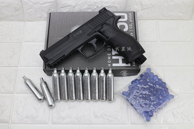 台南 武星級 UMAREX T4E HDP50 防身 鎮暴槍 手槍 CO2槍 + CO2小鋼瓶 + 橡膠彈 ( 辣椒彈