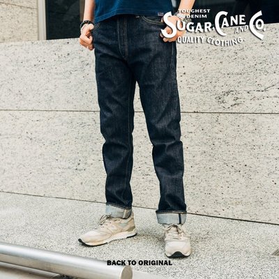 BTO 日本【SUGAR CANE】2021 MODEL 修身錐形牛仔褲 42021A
