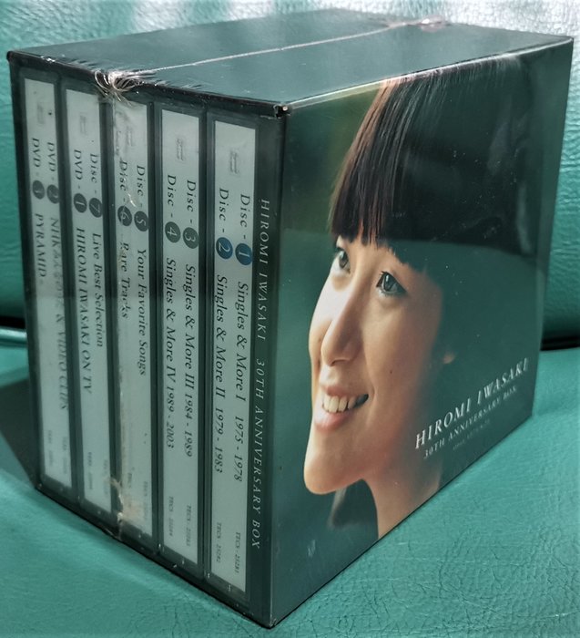 岩崎宏美30TH ANNIVERSARY BOX ,7CD + 3DVD 收錄丁曉慧