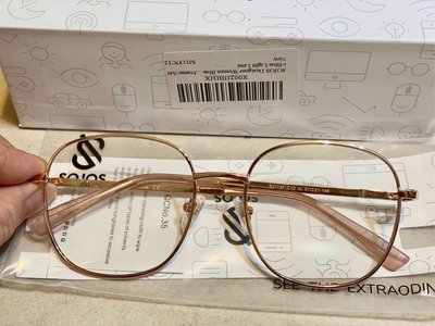 自售全新SOJOS超美造型款濾藍光眼鏡