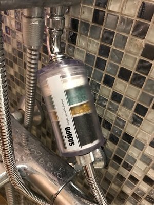 自售SAMPO除氯 聲寶晶鑽型沐浴器讓肌膚也能喝好水