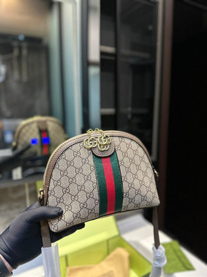 【二手】【跑量】   Gucci\/古奇 Ohidia系列gg單肩包貝殼包y