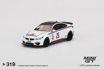 MINI GT 164合金汽車模型 LB WORKS 寶馬 BMW M4 IMSA 寬體