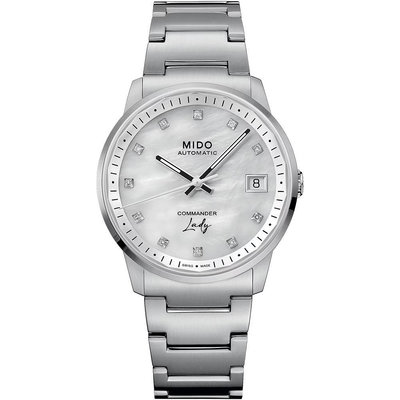 MIDO 美度錶 Commander Lady 香榭系列 機械腕錶-35mm M0212071110600