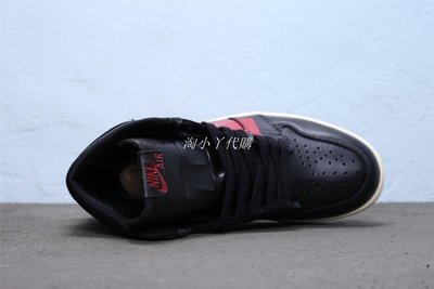 100％原廠代購Air Jordan 1 OG Couture Defiant 黑紅 皮革 男鞋 BQ6682-006