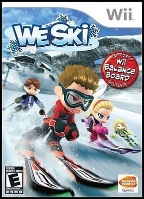 Wii 全新美版【家庭滑雪】