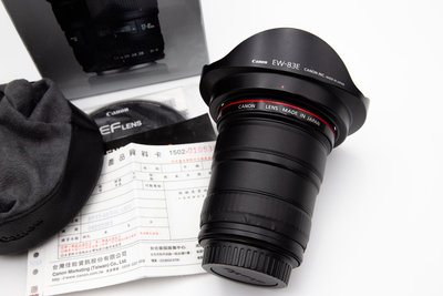 佳能 Canon EF 17-40mm F4 L USM 公司貨 + Zomei卓美 方形濾鏡組