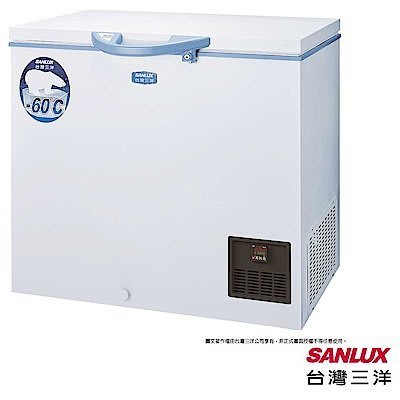 SANLUX台灣三洋 170公升 上掀式超低溫-60°C冷凍櫃 TFS-170G 全機保固1年