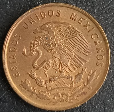 墨西哥    1964年      1分   銅幣   1167