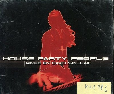 *真音樂* HOUSE PARTY PEOPLE / MIXED BY DAVID SINCLAIR 全新 K21786
