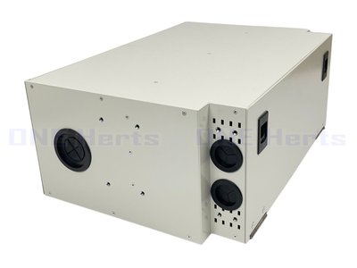 KC02-48C-4U 48芯機架光纖終端箱4U 48路光纖盒 48口光纖箱 末端光纖收容箱 光纖收容盒 光電資訊收納箱