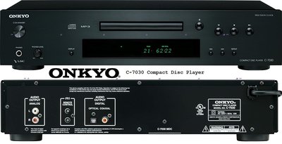 美國原裝 Onkyo C-7030 Compact Disc Player 高階 CD 播放機 * 平行商城代購 *