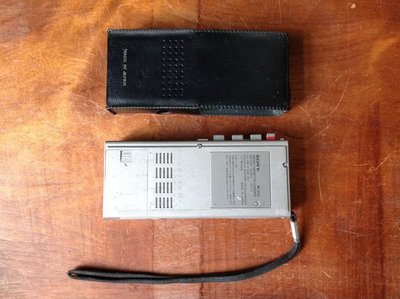 早期微型卡帶錄放音機 隨身聽 收音機