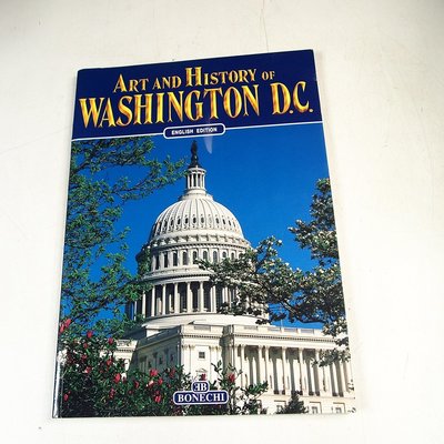 【考試院二手書】《ART AND History of WASHINGTON D. C.》│七成新（32Z22）