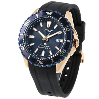 預購 CITIZEN BN0196-01L 星辰錶 44.5mm PROMASTER 光動能 海軍藍面盤 PU錶帶 男錶