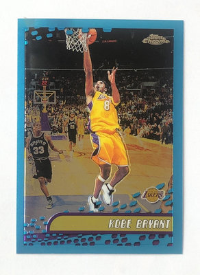 [NBA]KOBE BRYANT ~2001-02 Topps Chrome 小飛俠 科比 黑曼巴  湖人 球員卡