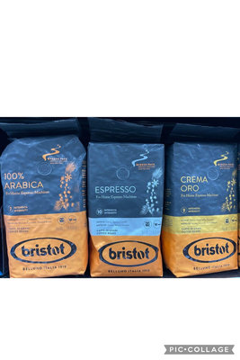 4/20前 義大利Bristot 咖啡豆 口味：Espresso 濃縮咖啡豆500g/Crema ORO 金牌咖啡豆500g 頁面是單包價