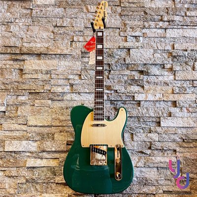 【Squier 40週年絕美限量】分期免運 贈千元配件 40th Anniversary Tele 綠金色 電吉他