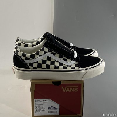 VANS Old Skool 安納海姆 棋盤格 帆布 滑板鞋 VN0A38G2OAK 35-44 男女鞋