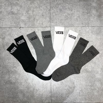 【Faithful】VANS LOGO Classic Crew Socks【VANSSC01】4色 小腿襪 長襪 單入