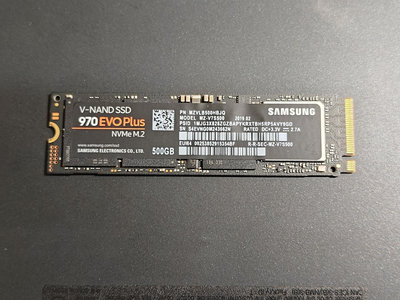 [拆機良品]  M.2 SSD 500GB  GEN3，三星 970 EVO Plus，便宜賣