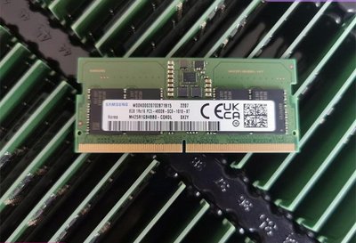 三星DDR5 8G 1RX16 PC5-4800B-SC0 M425R1GB4BB0-CQK0L筆電記憶體